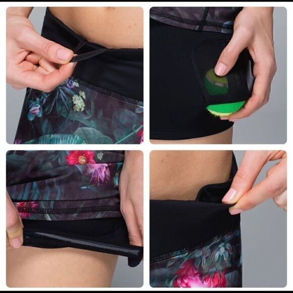 Lululemon Run PACE SETTER SKIRT Curious Jungle 6 - Picture 2 of 10